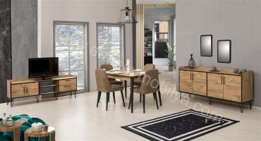 Bodrum Yemek Odası Takımı